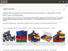 Tablet Screenshot of net-rack-shop.de